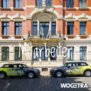 Eutritzscher Rathaus mit WOGETRA Minis