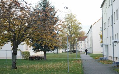WOGETRA Wohnanlage im Herbst
