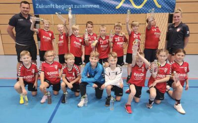 WOGETRA sponsort Trinkflaschen für Handballverein