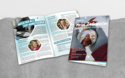 Die Dezember Ausgabe der WOGETA Mieterzeitschrift "Mein Zuhause"