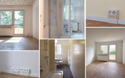 Von Alt zu Neu: Komplettsanierung einer WOGETRA-Wohnung in der Freiberger Straße 28