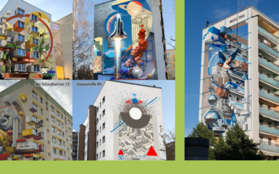 Neue Murals in Leipzig-Grünau: Interaktive Fassadenkunst zum 50. Jubiläum