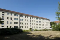 Frisch renovierte 2-Zimmerwohnung in Möckern - Außenansicht