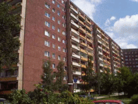 Hoch hinaus: 3- Zimmerwohnung mit Balkon und Aufzug in 9. Etage - Aussenansicht