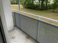 Wohnen am Silbersee 2-Raumwohnung mit Balkon in Lößnig - Balkon