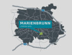 Senioren aufgepasst: Bezugsfertige 1-Raumwohnung sucht neuen Mieter - Stadtteilkarte