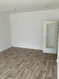 Frisch sanierte 2-Zimmerwohnung mit ebenerdigem Eingang, Aufzug und Wohnküche - Wohnzimmer (Beispiel)