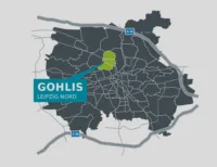 Großzügige 2-Zimmerwohung mit Aufzug in Zentrumsnähe sucht neue Mieter! - Stadtteilkarte